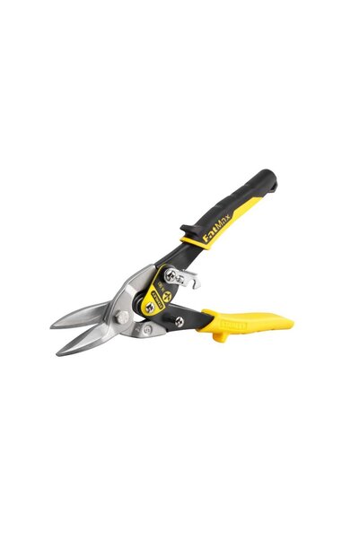 Stanley 2-14-563, fatmax scissors with long and straight cut, 250 mm, blister