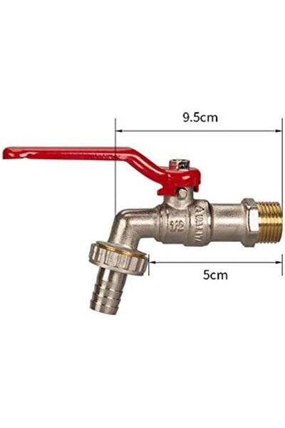 Generic 16LYP Thicken Copper Ball Spool Faucet Outdoor Antifreeze Leak Proof Antirust Mixer Tap