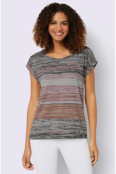 creation L Μπλουζάκι με κοντό μανίκι από βισκόζη