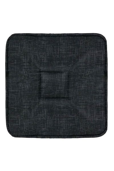 OEM Pernă de scaun neagră 39x39cm