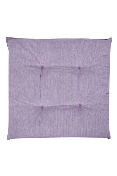 OEM Perna Scaun, Lila, 40x40cm, Husa Bumbac, Captuseala Poliester