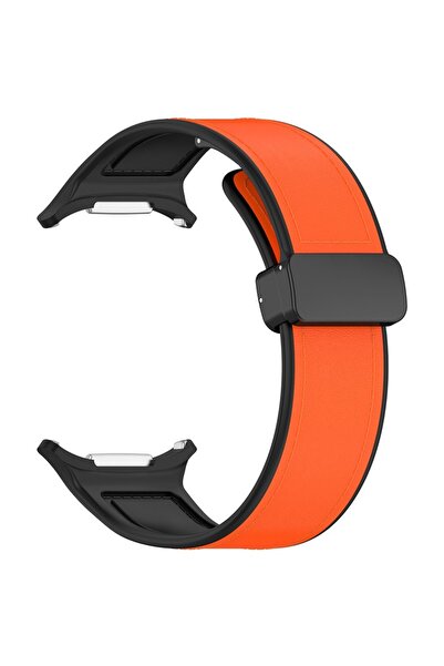 Samsung Watch strap for Galaxy Watch Ultra 47mm, F51, Silicon, Orange Touch