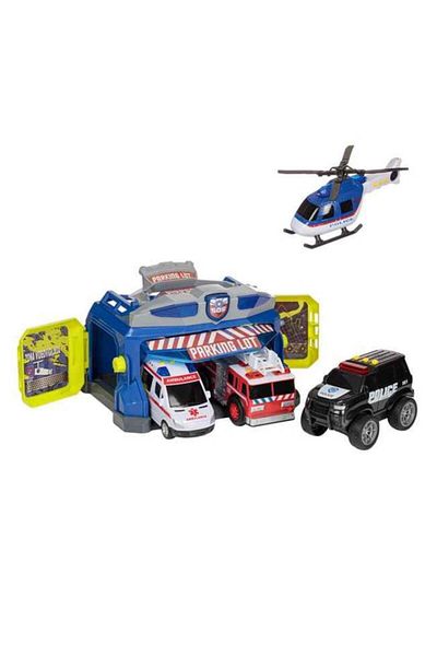 OEM Station with 4 Rescue Vehicles with Sounds and Lights