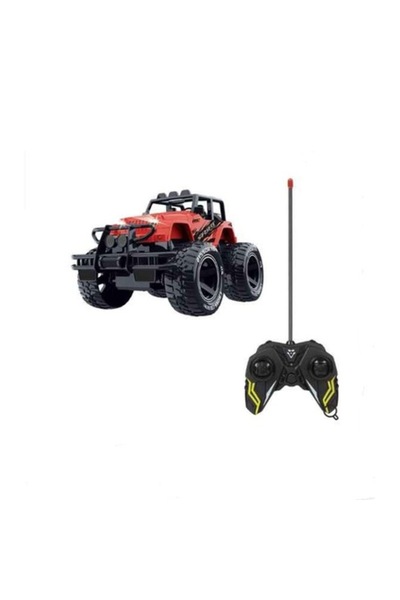 OEM Remote Control Off-Road Toy Car - Red - with Lights