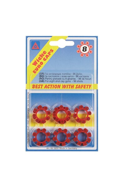 OEM Set caps for toy Army, 8 shots, 12 pieces