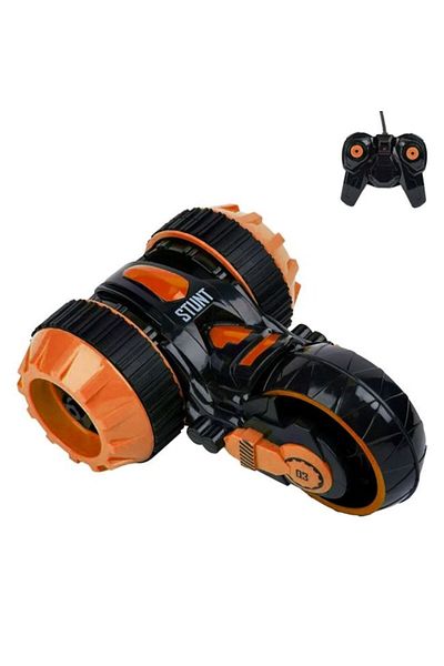OEM Remote-Controlled Stunt Vehicle with 360º Rotation - Black and Orange