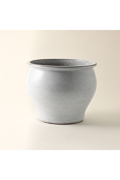homez ceramic planter, off white 28*28*22cm