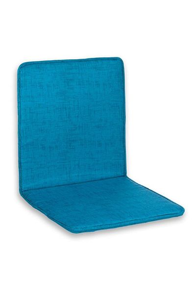 OEM Outdoor Seat Cushion with Backrest, Turquoise, 43x87x2.5 cm