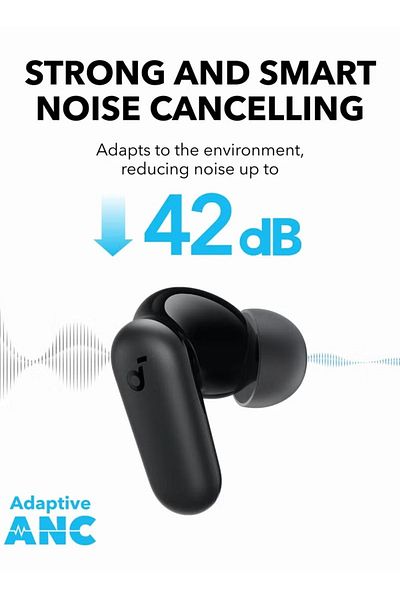 Anker Soundcore R50i NC True Wireless Earbuds – 42dB ANC, 45H Playtime, AI Calls, and Hidden Phone Stand