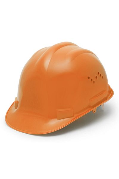 Flo Cască de protecție, reglabilă, standard EN397, portocalie