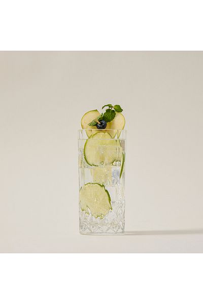 RCR transparent crystal tall glassware 6 pcs
