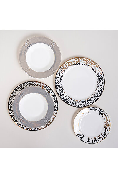 LA MESA multicolor porcelain dinner set 18 pcs