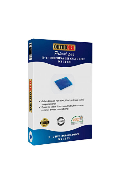 ORTHOMED Compresa cu gel cald / rece, 9 x 12 cm B-17, reutilizabila