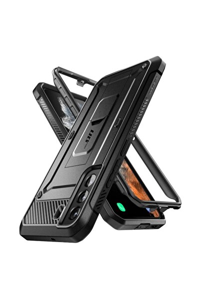 SOL Protective Case for Samsung Galaxy S22 Plus 5G, Power, L31, Hard Plastic, Intense Dark