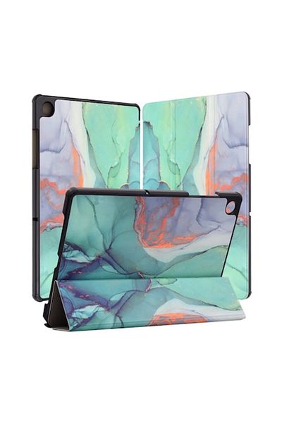 SOL Protective Case for Samsung Galaxy Tab A9 Plus, X32, Nanotextil, Lucky Green Time