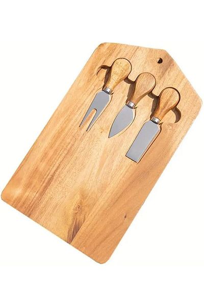 OEM Bamboo platter for presenting and serving cheeses