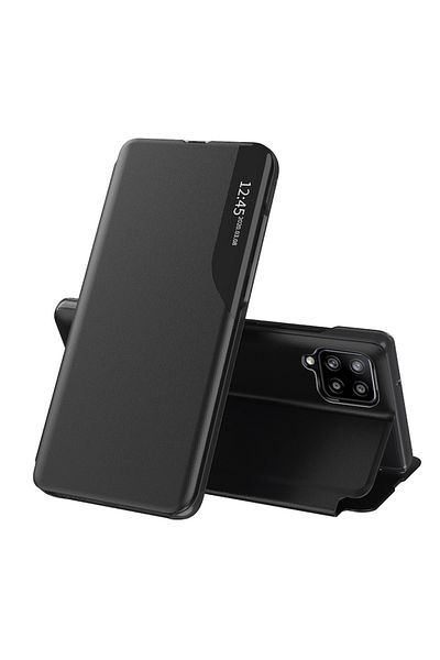 SOL Protective Case for Samsung Galaxy A12/A12 Nacho, Power, P50, -Leather, Intense Dark