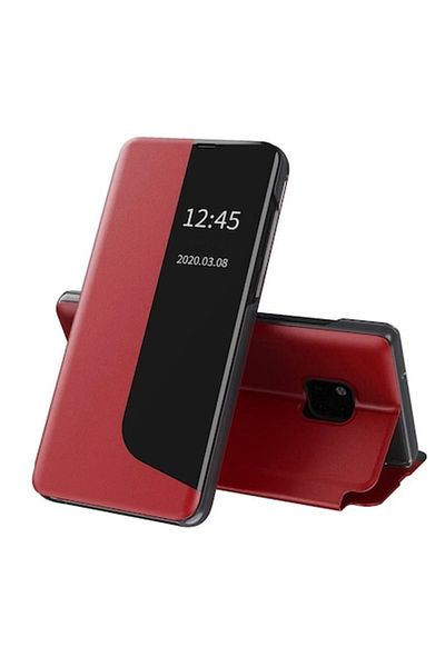 SOL Husă de înaltă protecție pentru Huawei Mate 20 Pro, Protect, M71, piele, Elegant Ruby