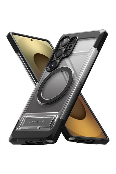 SOL Husa pentru Samsung Galaxy S25 Ultra, A74, Policarbonat, Smoke Black