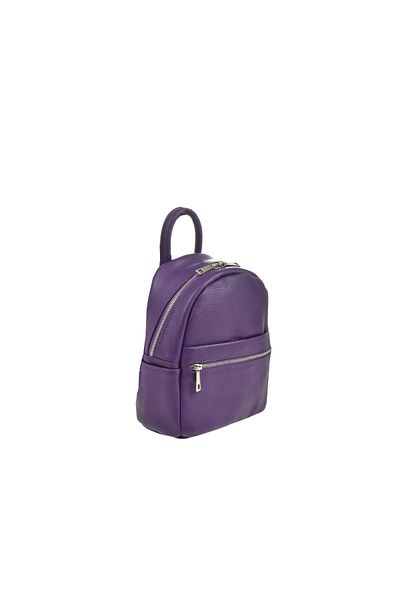 Generic Women's genuine leather backpack BG18816, Purple