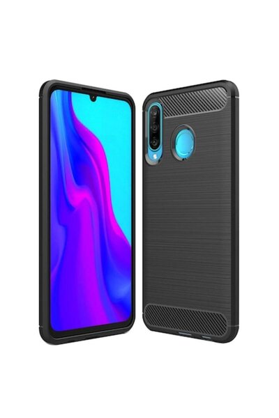 Bibilel Carcasă pentru Huawei P30 Lite / P30 Lite New Edition, Techsuit Carbo...