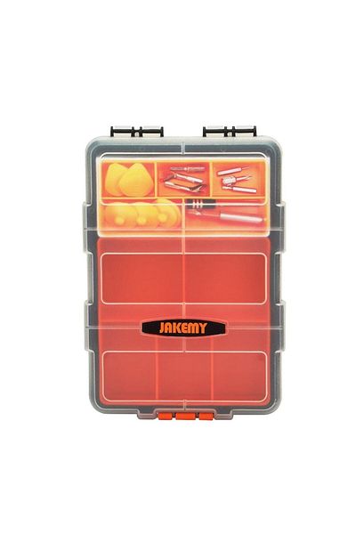 Jakemy Cutie de organizare a sculelor, Click Plus, D33, Lexgard, Orange