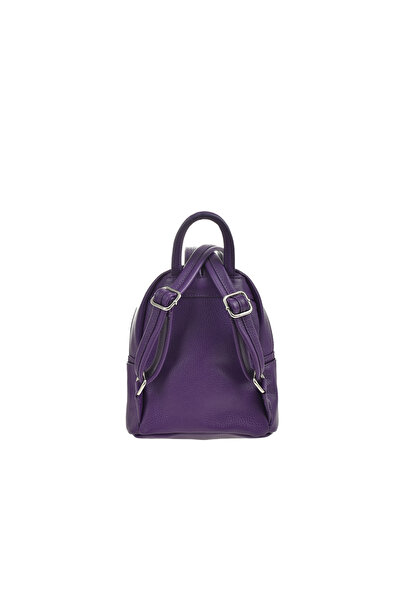 Generic Women's genuine leather backpack BG18816, Purple