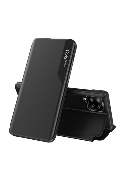 SOL Protective Case for Samsung Galaxy A12/A12 Nacho, Power, P50, -Leather, Intense Dark
