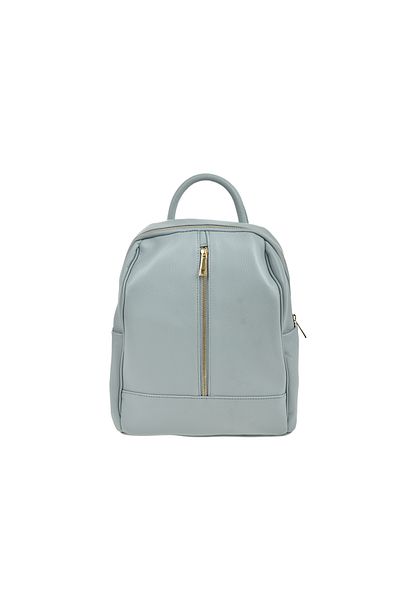 Generic Women's genuine leather backpack BG18826, Celeste