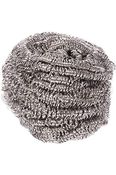 MOONLİGHT Steel Wool Set, Ideal For Cast Iron Pans, Powerful Scrubbing For Stubborn Messes | Scrubbe