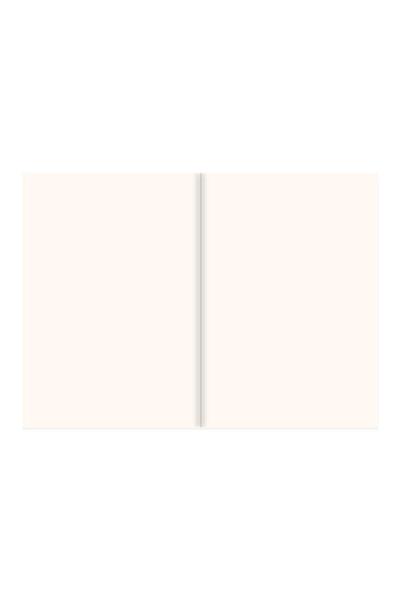 Le Color Keten Ciltli Düz Defter Zebra 17x24