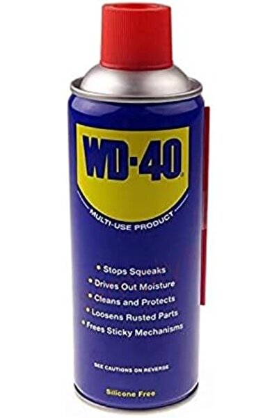 WD-40 Multi-Use 330ml Spray Aerosol Can All-Purpose Lubricant, Cleans Rust, for Home & Workshop Use