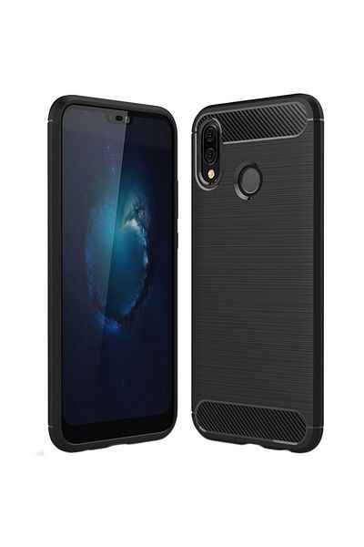 SOL Protective Case for Huawei P20 Lite, Power, M59, Thermoresistant Plastic, Intense Dark