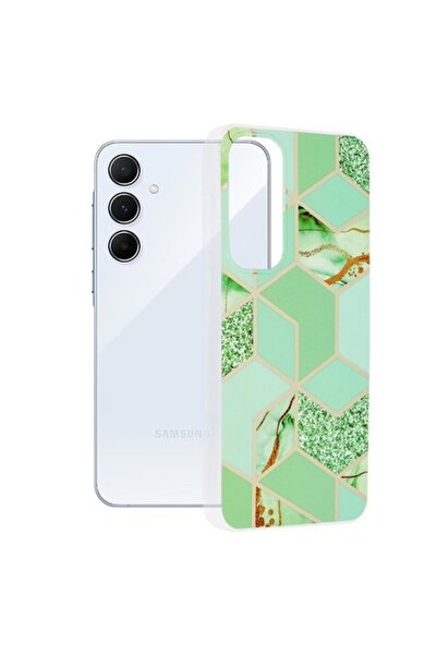 SOL Husa pentru Samsung Galaxy A55 5G, Safe Hexa Green