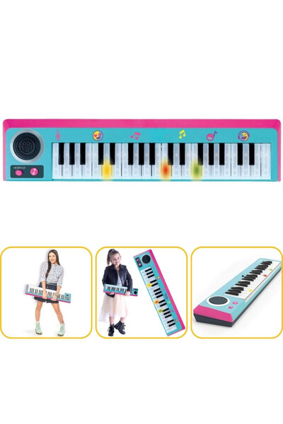 Mercaton Electronic Organ for Kids with 37 Keys and Disco LED Projector