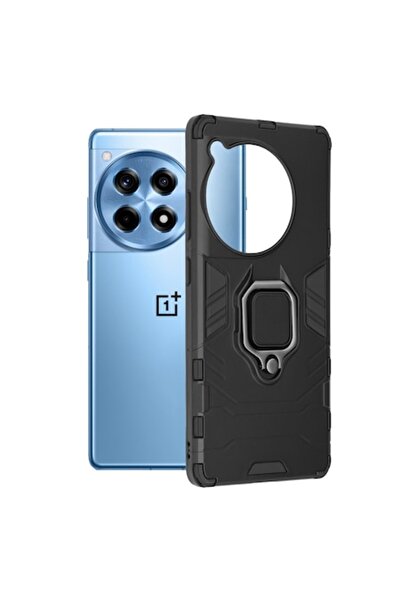 SOL Husă de protecție pentru OnePlus 12R, Power, B63, Metal, Întuneric intens