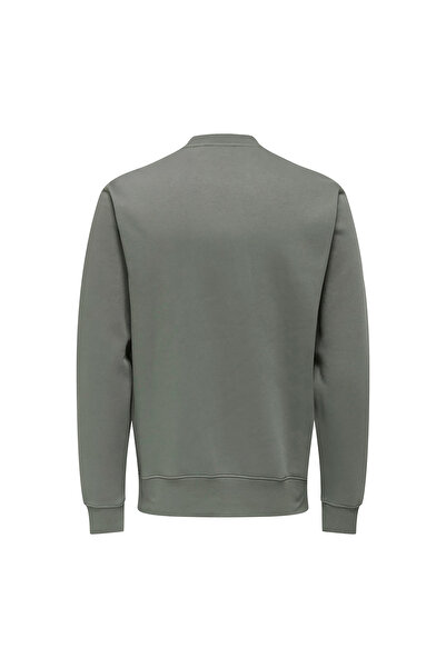 Only & Sons Dawson Erkek Yeşil Sweatshirt (22033193-CASG)