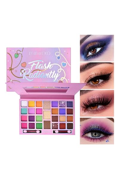 Kevin Paleta Farduri Flo Make-UP, pentru Ochi cu 27 Culori