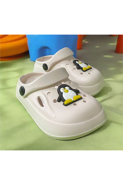 Hızlı Al Soft Sole Children's Cross Slippers.Garden Beach Pool Daily Children's Cross Slippers.