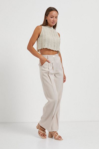 Arma Life Armalife 2408 pleated detail premium palazzo women's pants