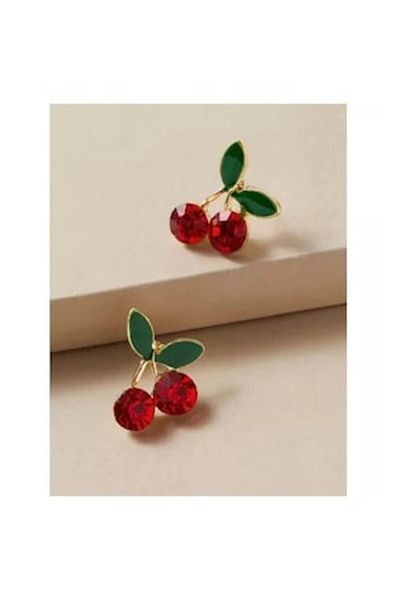 Inovius - Cherry Stud Earrings