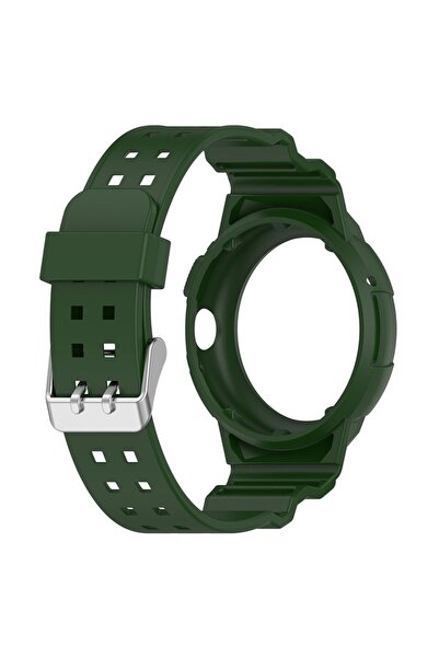 SOL Watch Strap for Google Pixel Watch/Watch 2/Watch 3 41mm, Protect, L46, Silicone, Green Forest