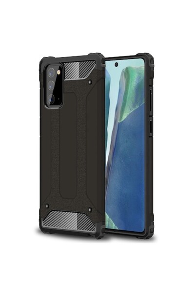 Bibilel Carcasă pentru Samsung Galaxy Note 20 / Note 20 5G, Hybrid Armor, Neagră