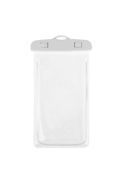 SOL High Protection Waterproof Case for 6-Inch Phone, Protect, I8, Hard Plastic, Pearl White