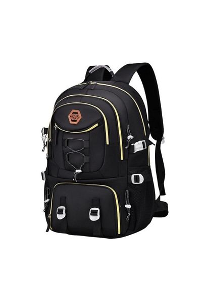 Briggs Rucsac multifuncțional pentru călătorii, alpinism, drumeții, pânză Oxford, negru,