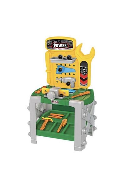 OEM Bancă de lucru pentru joacă cu unelte, 35 de accesorii, 44,4x29,4x73,5 cm