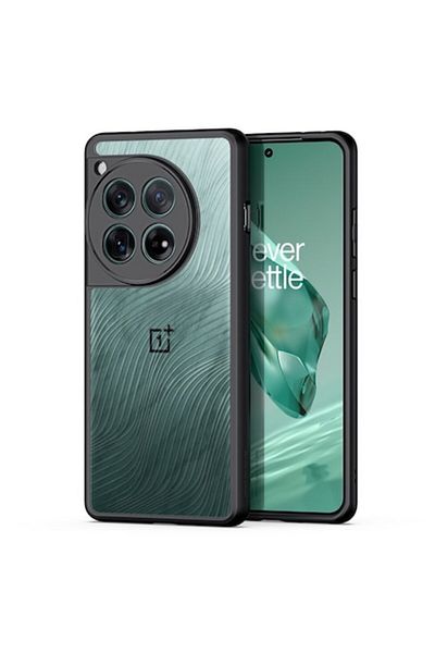 SOL High Protection Case for OnePlus 12, Power, V53, Thermoresistant Plastic, Intense Dark