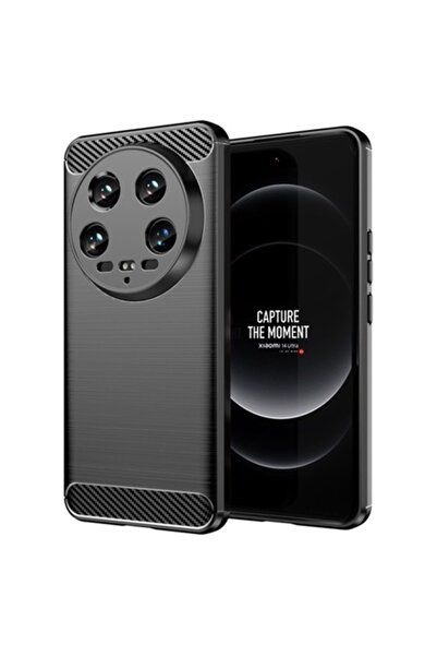 sols Husa pentru Xiaomi 14 Ultra, Sol Protection Carbon Fuse, Negru Carbon