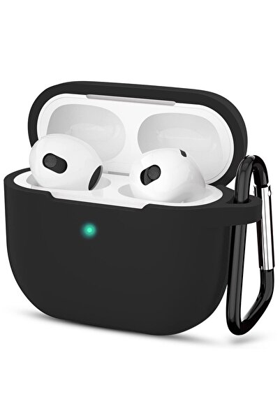 Royal Case for Apple AirPods 3, U44, Silicone, Black