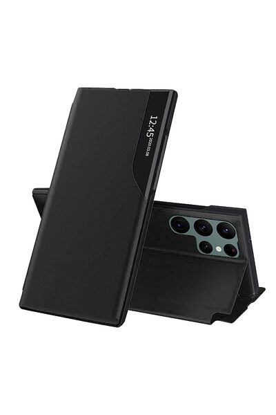 SOL Husă de protecție pentru Samsung Galaxy S22 Ultra 5G, Power, W50, piele, culoare închisă intensă